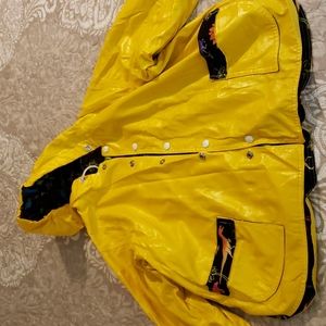 Reversible rain coat jacket size 10/12